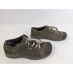 Keen Reisen Women's Suede Lace Up Shoes Size 8 1011443 Walk Trail